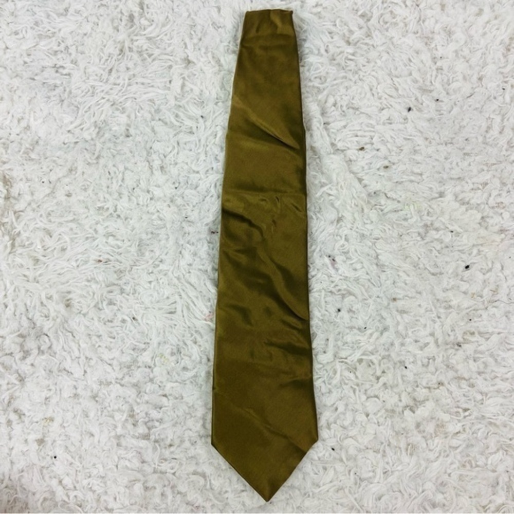 Raphael 100% silk golden satin Men's Tie